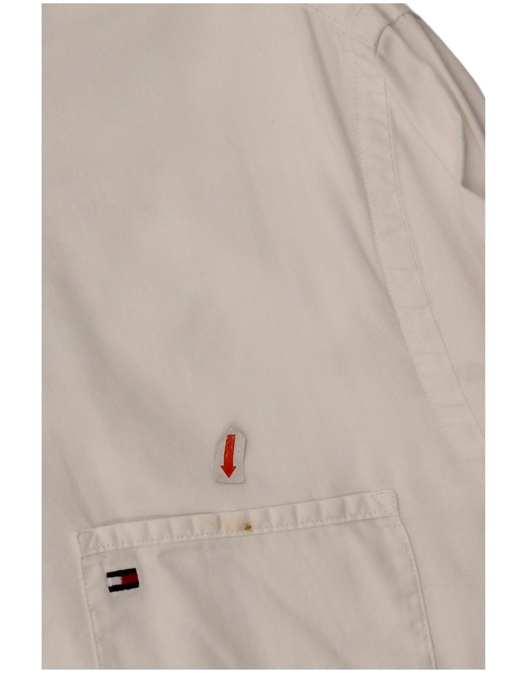 Camisa Tommy Hilfiger Hombre Slim Fit Blanco Medio