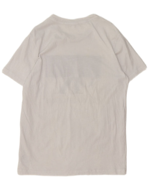 Calvin Klein Jeans Camiseta gráfica para hombre Top grande de algodón blanco