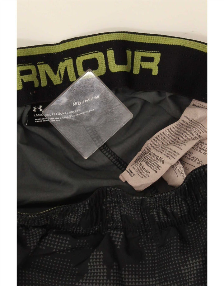Under Armour Pantalones cortos deportivos para hombre Poliéster de camuflaje gris medio