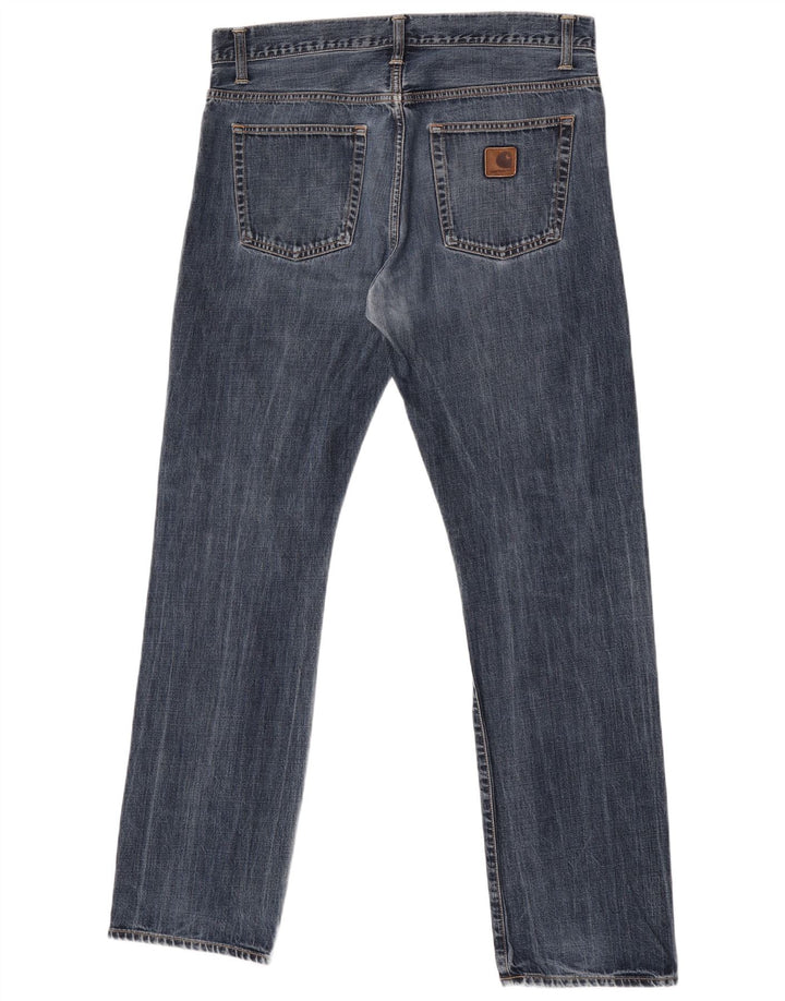 Vaqueros Carhartt Hombre Rectos W34 L34 Algodón Azul