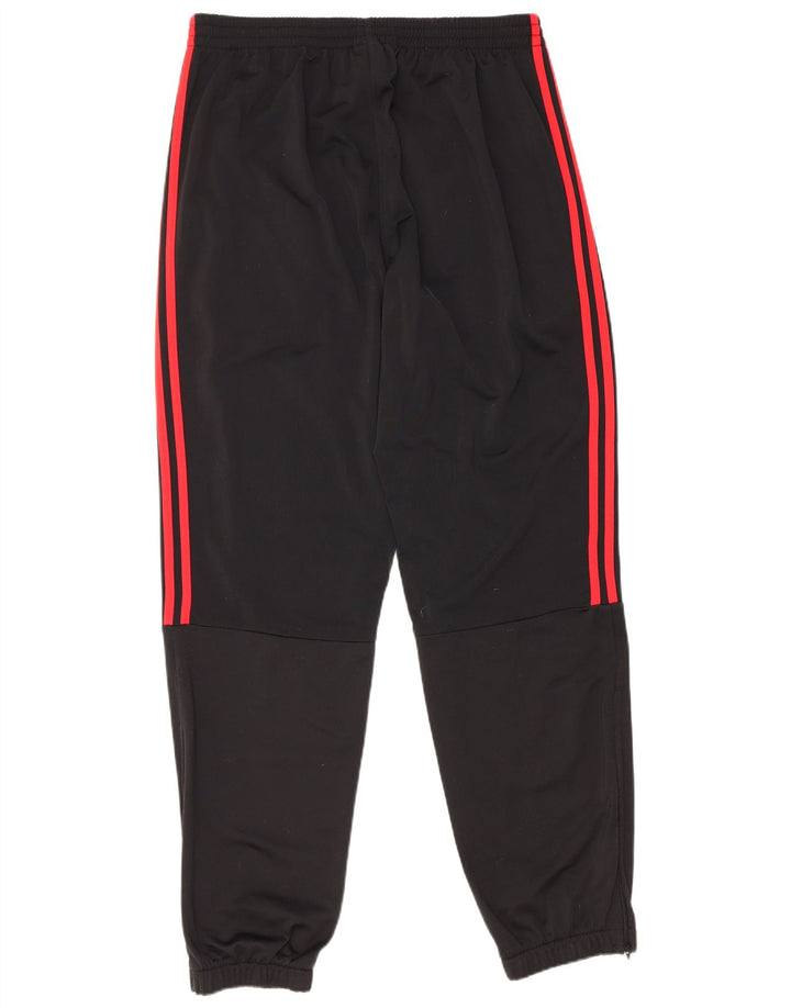 Adidas Hombre Pantalones De Chándal Joggers Grande Negro Poliéster