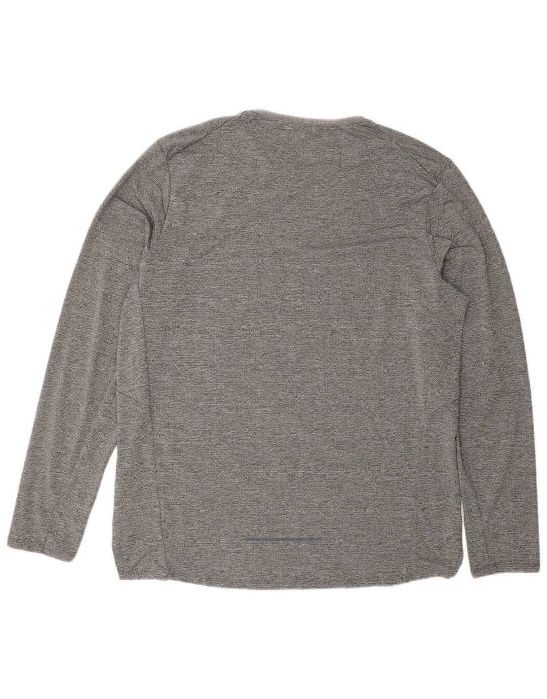 Zara Hombre Top Manga Larga XL Gris Poliéster