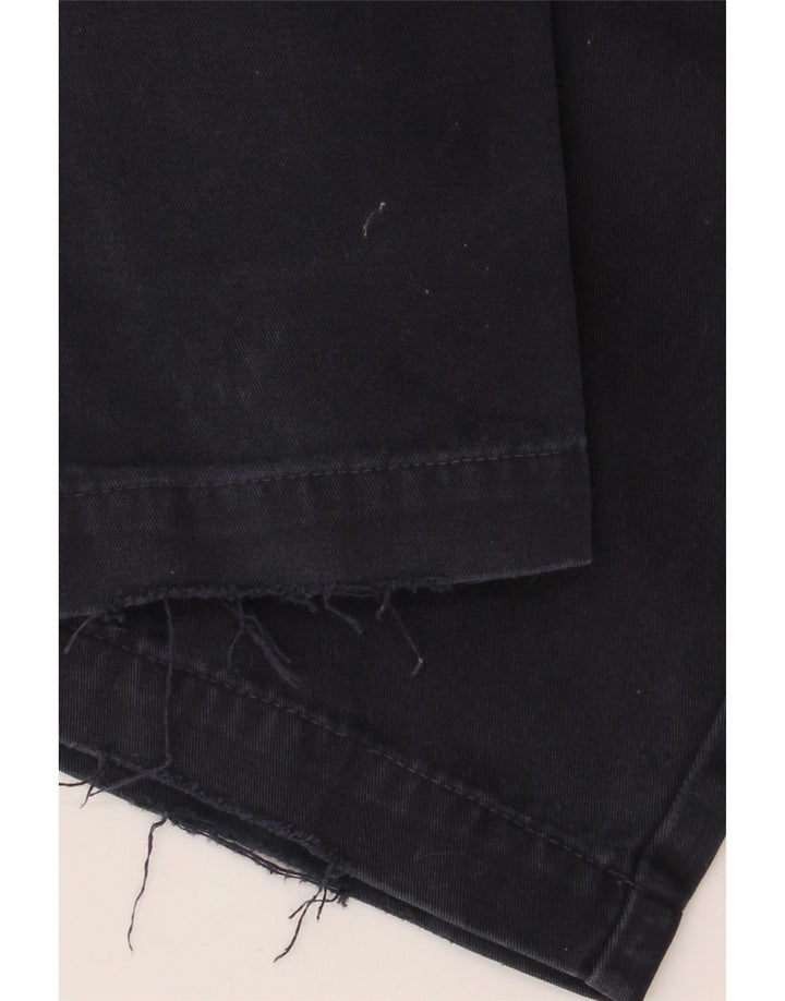 DOCKERS Pantalones chinos rectos color caqui para hombre W33 L32 Algodón azul marino