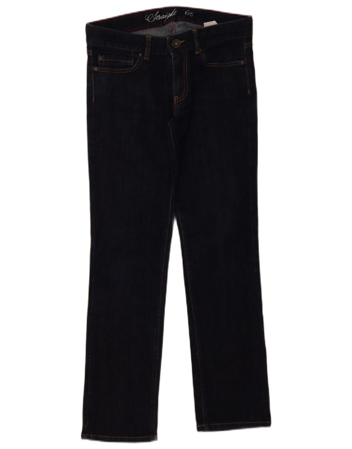 Tommy Hilfiger Jeans rectos para mujer US 6 Medium W32 L30 Azul marino