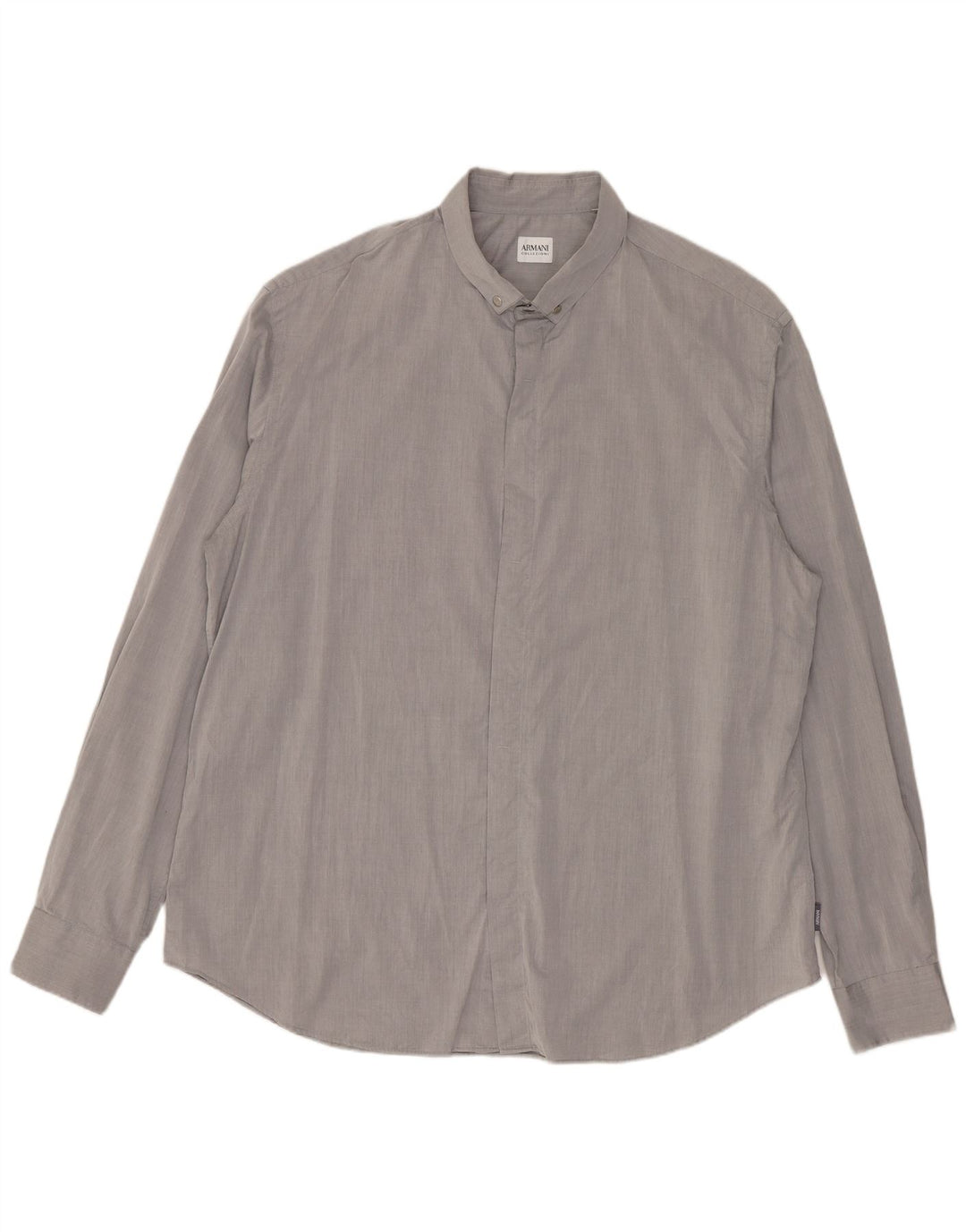 Camisa Armani Collezioni Hombre 2XL Gris