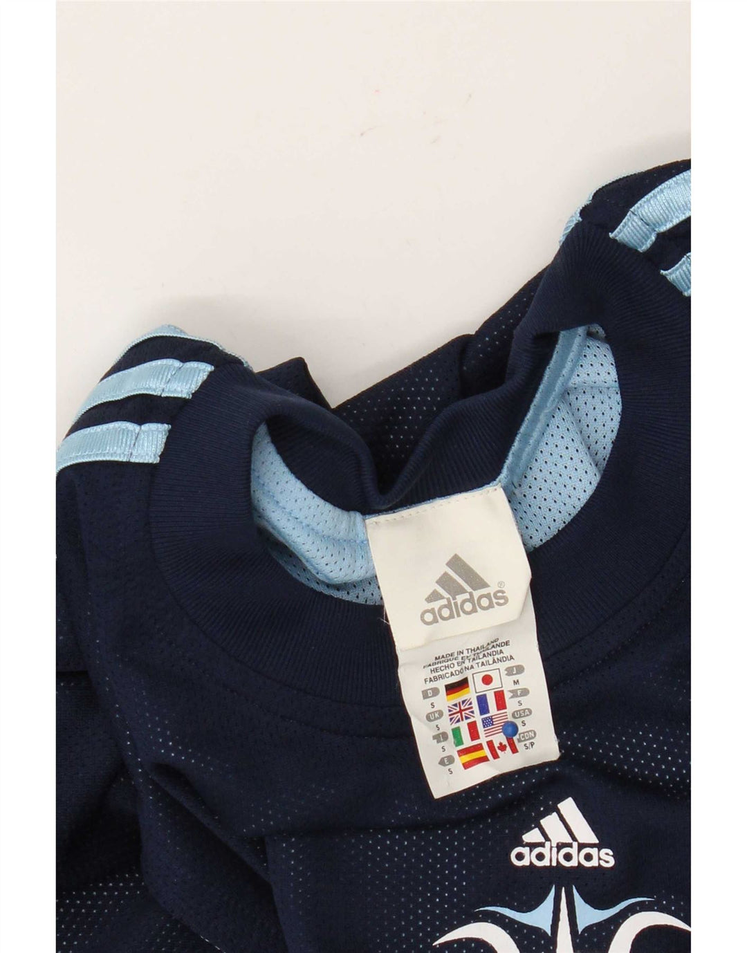 Adidas Mens Graphic Vest Top Pequeño Azul Marino Poliéster
