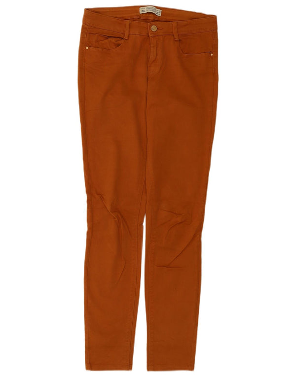 Zara Mujer Trafaluc Vaqueros Pitillo EU 36 XS W26 L29 Marrón