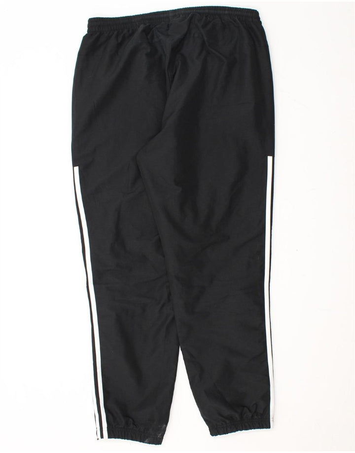 ADIDAS Hombre Chándal Pantalones Joggers Grande Negro Poliéster