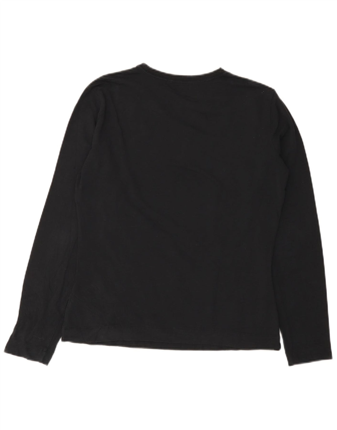 SERGIO TACCHINI Top de mujer de manga larga UK 44 Mediano Negro