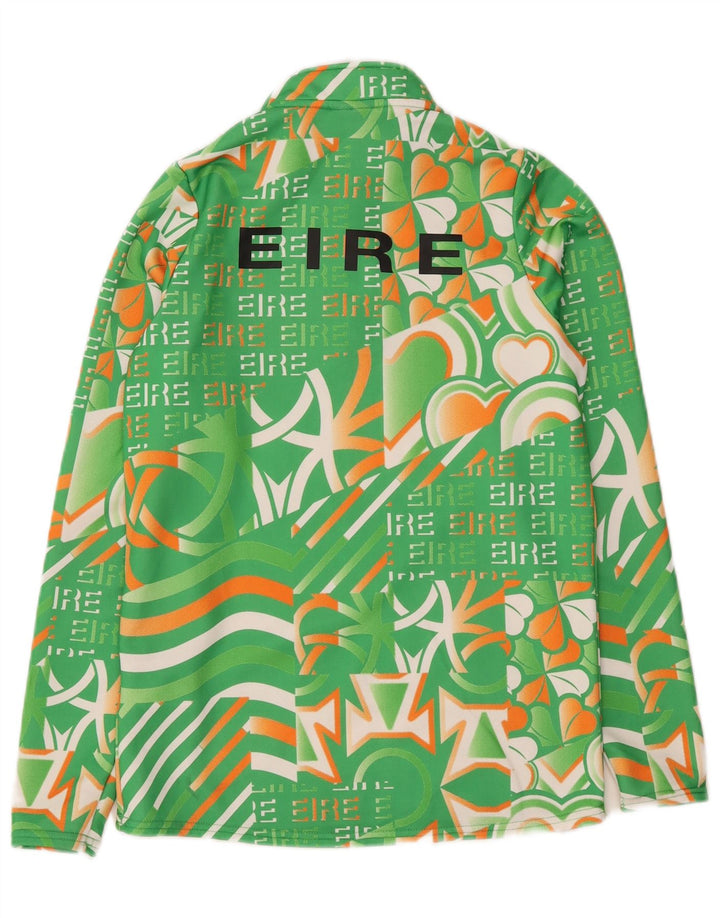 Umbro Top de chándal con estampado gráfico para niñas 11-12 años Grande Verde