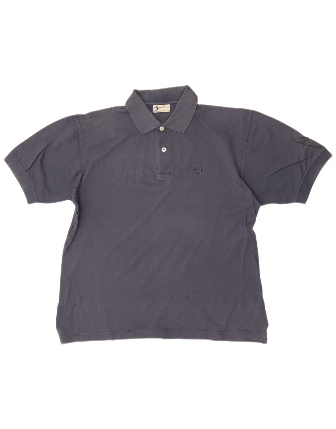 Sergio Tacchini Polo para hombre grande azul marino