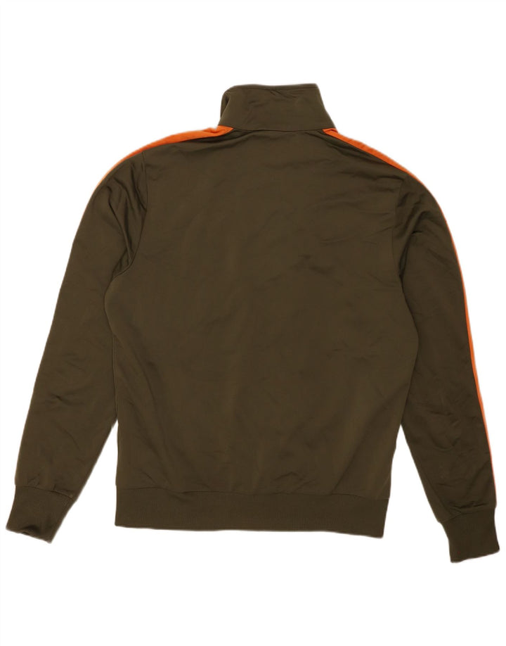 Puma Hombre Chándal Top Jacket Medium Caqui Colorblock Poliéster