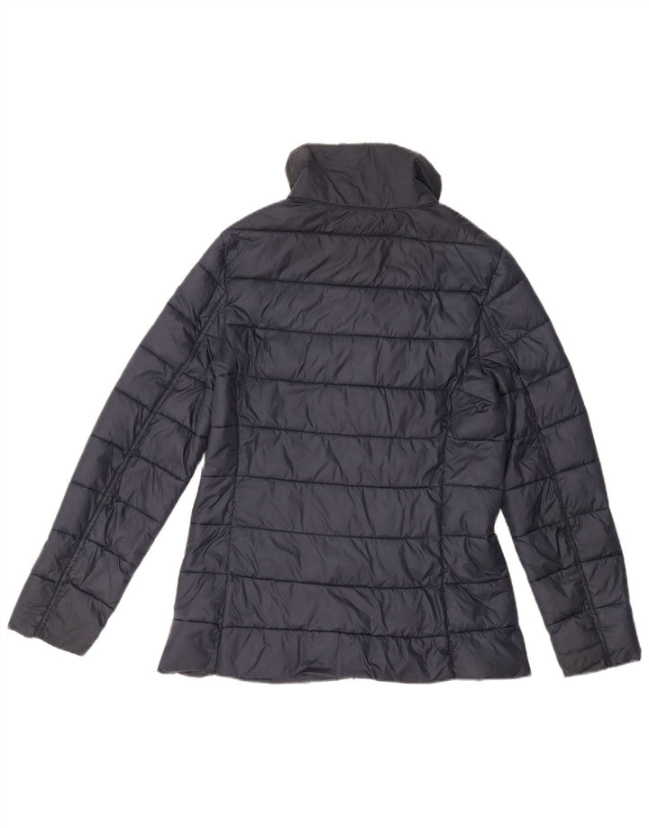 BARBOUR Chaqueta acolchada para mujer UK 10 Small Azul marino Poliamida