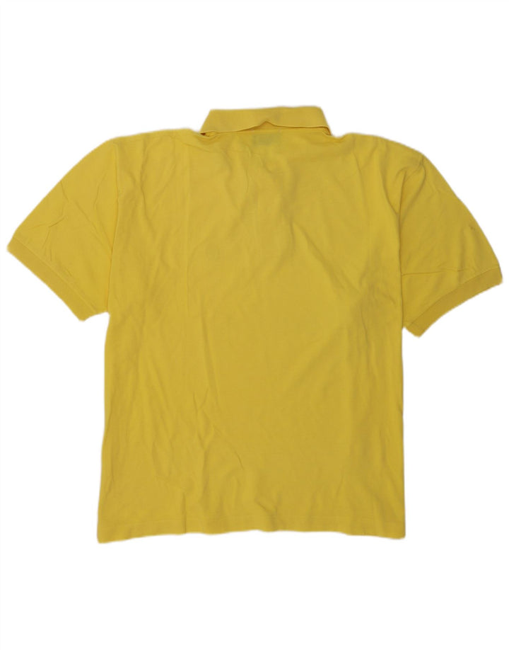 Sergio Tacchini Polo Hombre 2XL Algodón Amarillo
