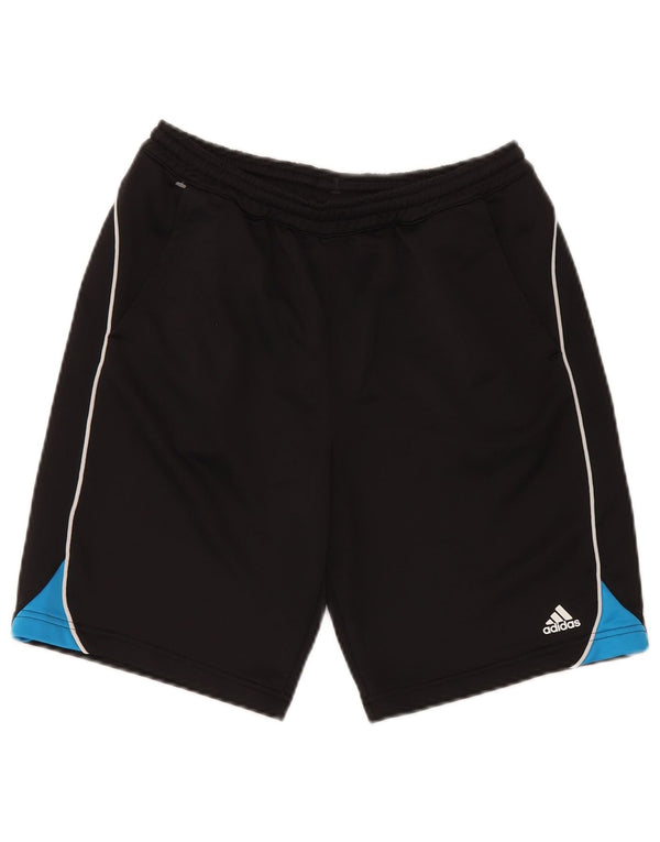 Adidas Pantalones cortos deportivos para niño 15-16 años Negro Colorblock Poliéster
