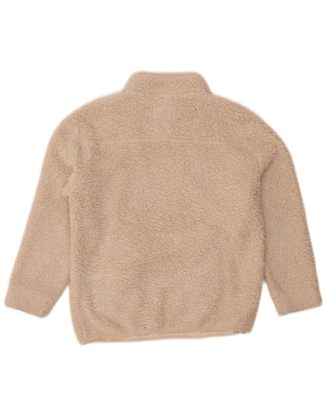 Jersey de forro polar con cuello y cremallera extragrande para mujer Joules UK 8 Small Beige Poliéster