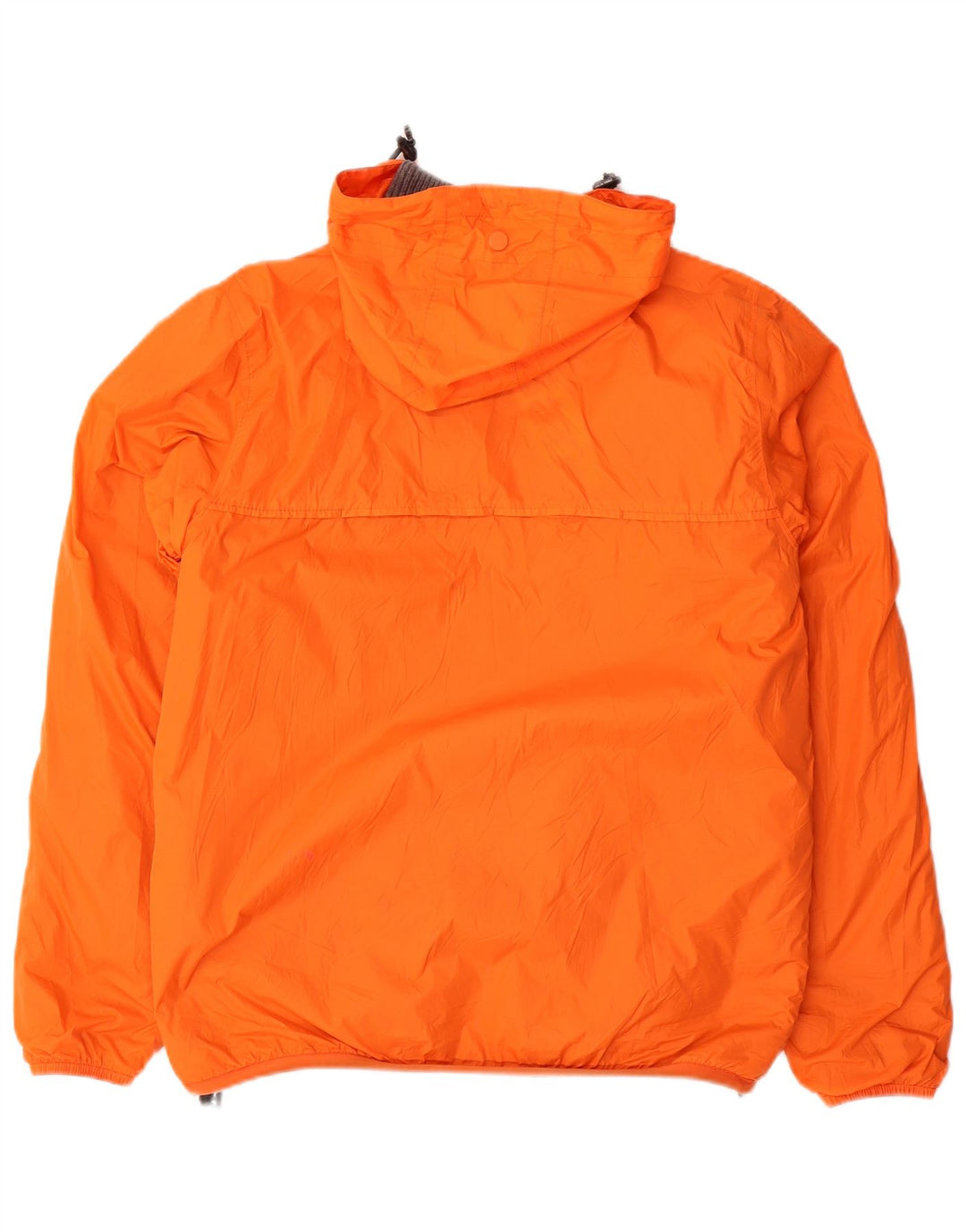 K-WAY Chaqueta reversible con capucha para hombre UK 36 Small Grey Polyamide