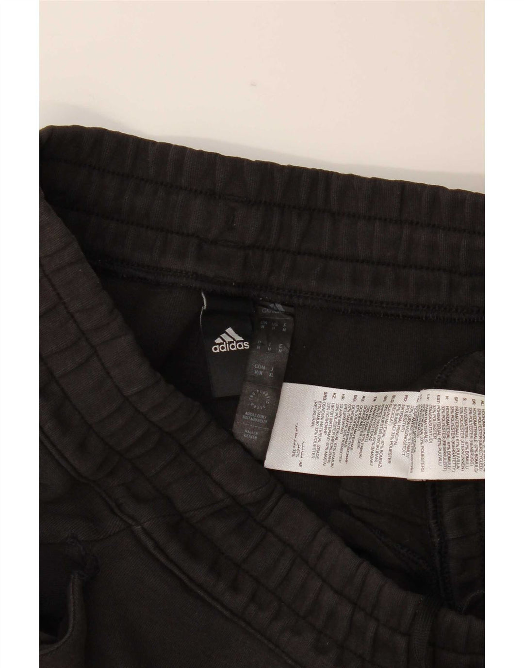 Pantalón De Chándal Adidas Hombre Mediano Negro Algodón