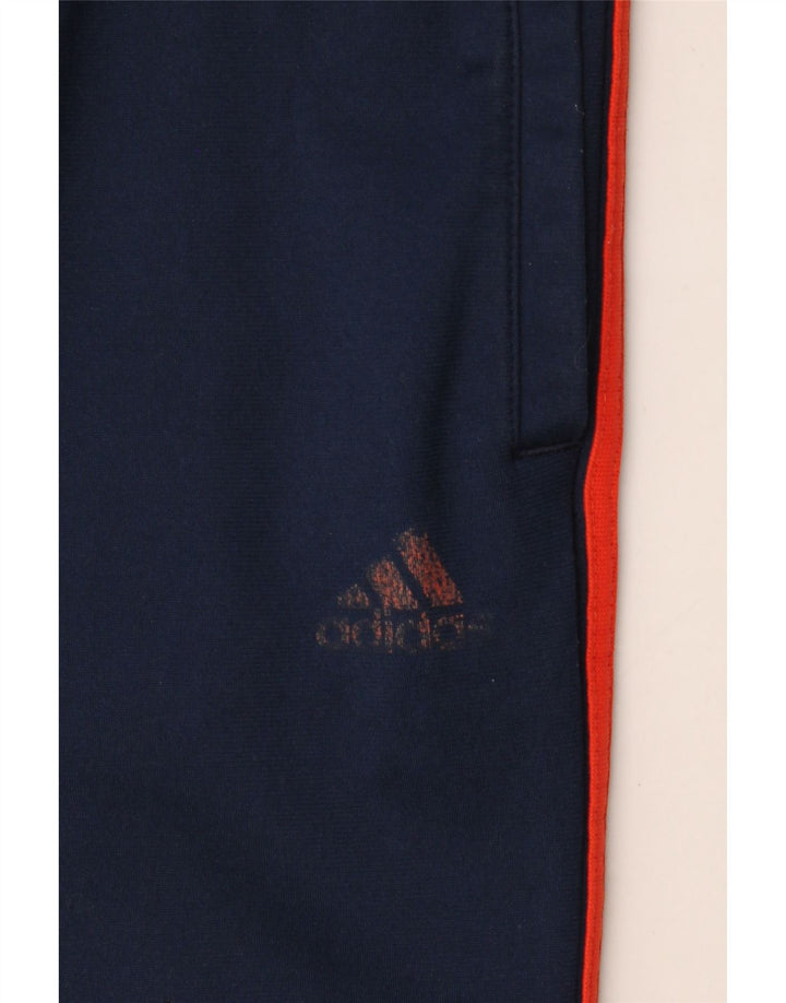 ADIDAS Pantalones de chándal para hombre UK 42/44 Large Azul marino Poliéster