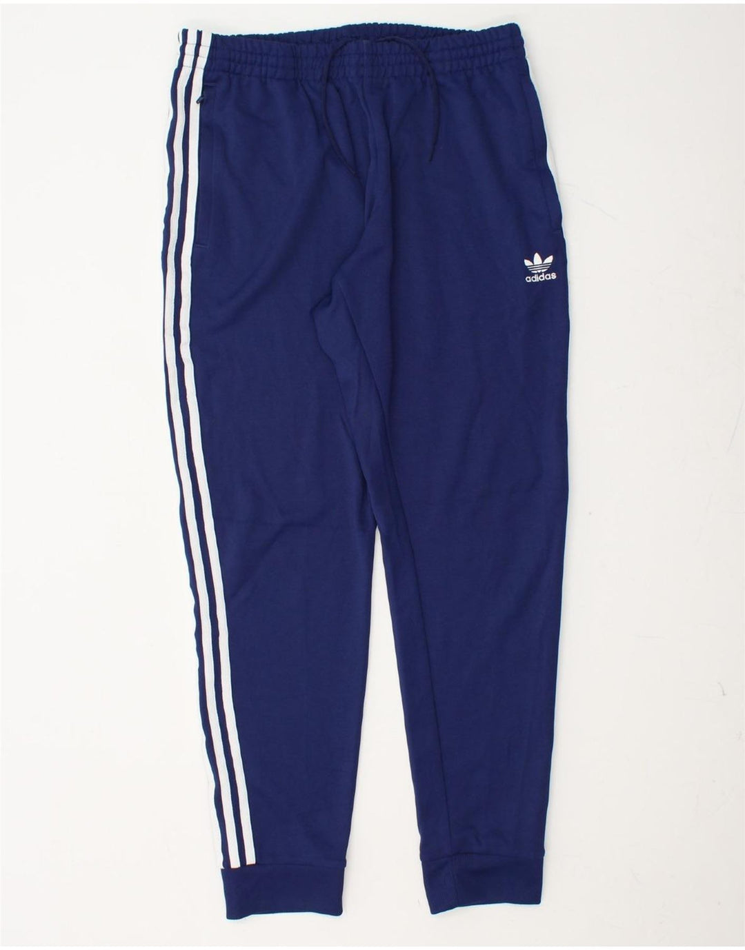 ADIDAS Hombre Chándal Pantalones Joggers Grande Azul Marino Poliéster