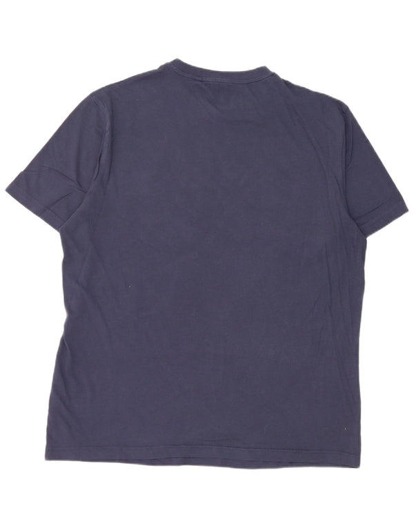 Penguin - Camiseta gráfica para hombre, talla 2XL, algodón azul marino