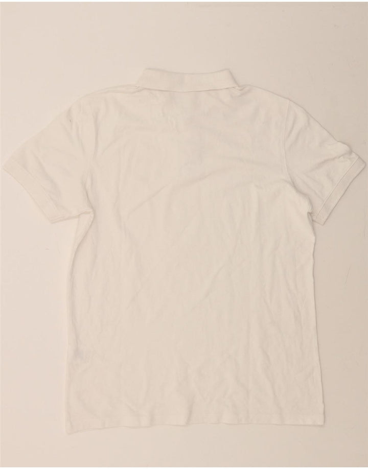 CARRERA Mens Polo Shirt XL White Cotton Vintage Carrera and Second-Hand Carrera from Messina Hembry 