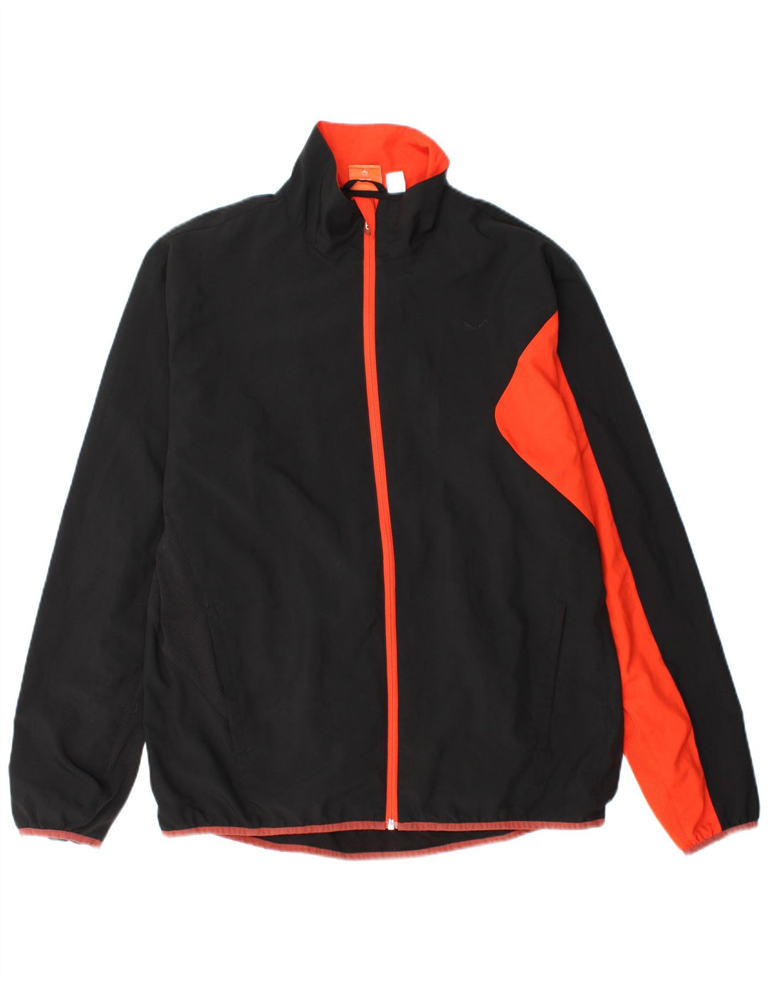 Puma Chaqueta de chándal para hombre, talla 40, poliéster color negro grande