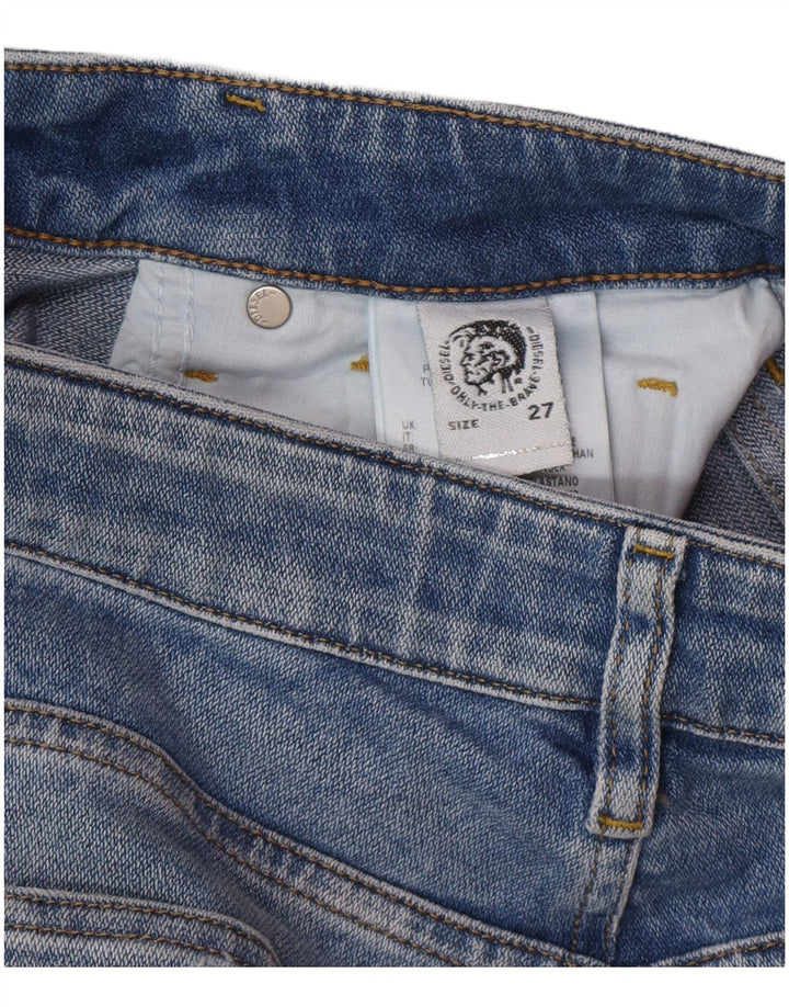 Diesel Jeans Slim Para Hombre W27 L32 Algodón Azul