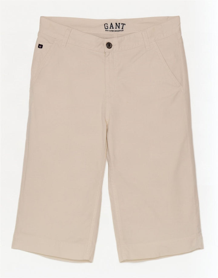 Bermudas Gant Mujer W30 Medium Off White Cotton