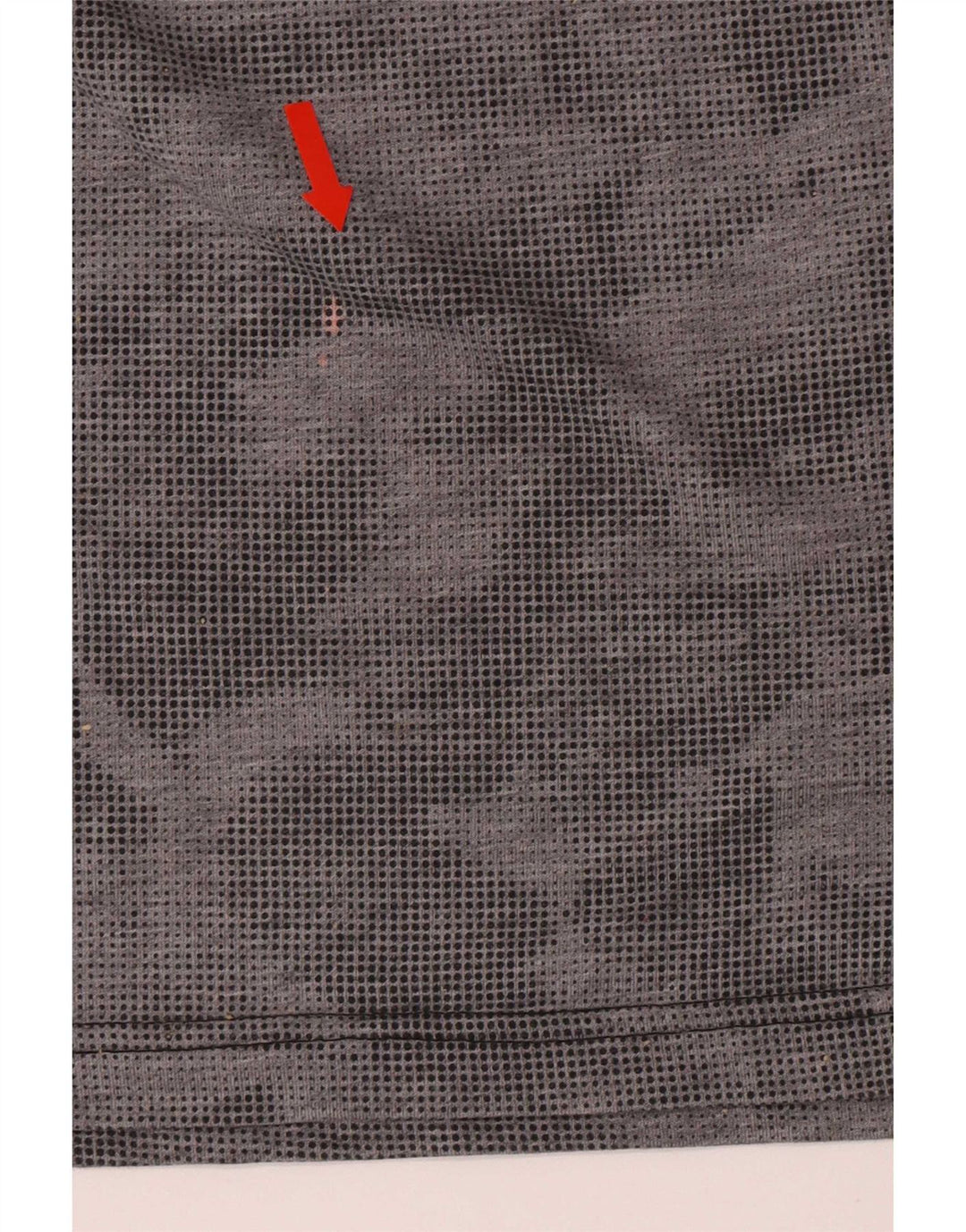 Adidas Mens Climalite Camiseta Top Pequeño Gris Camuflaje Poliéster
