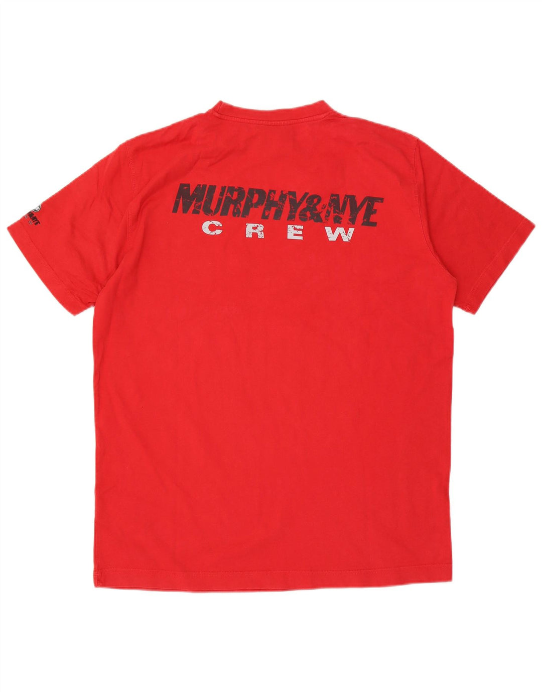 Murphy & Nye Camiseta gráfica para hombre Top 2XL Algodón rojo