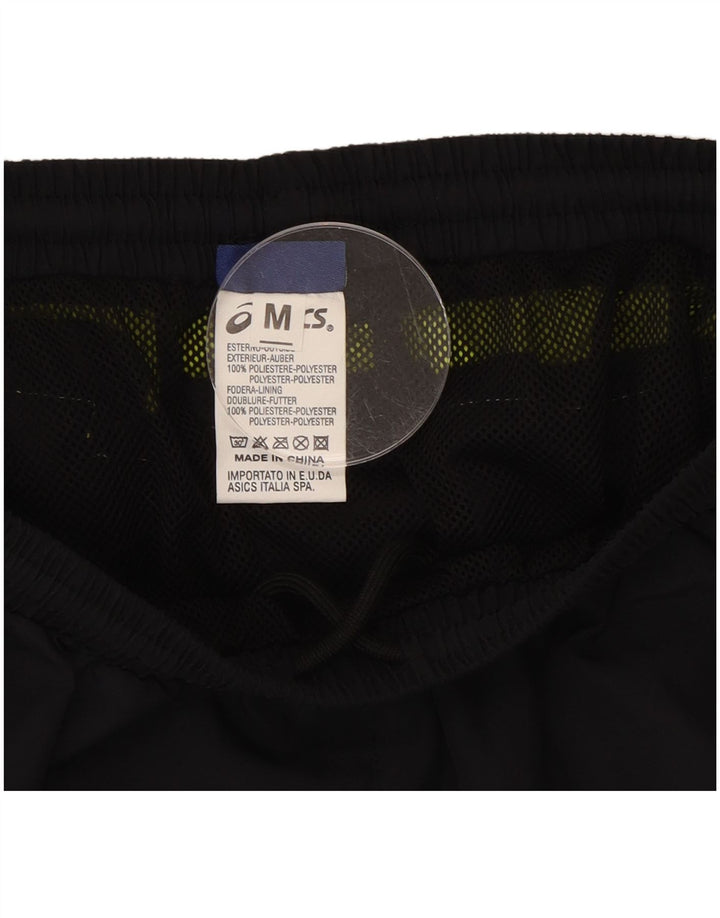 Pantalones cortos deportivos Asics para mujer UK 40 Mediano Negro Colorblock Poliéster