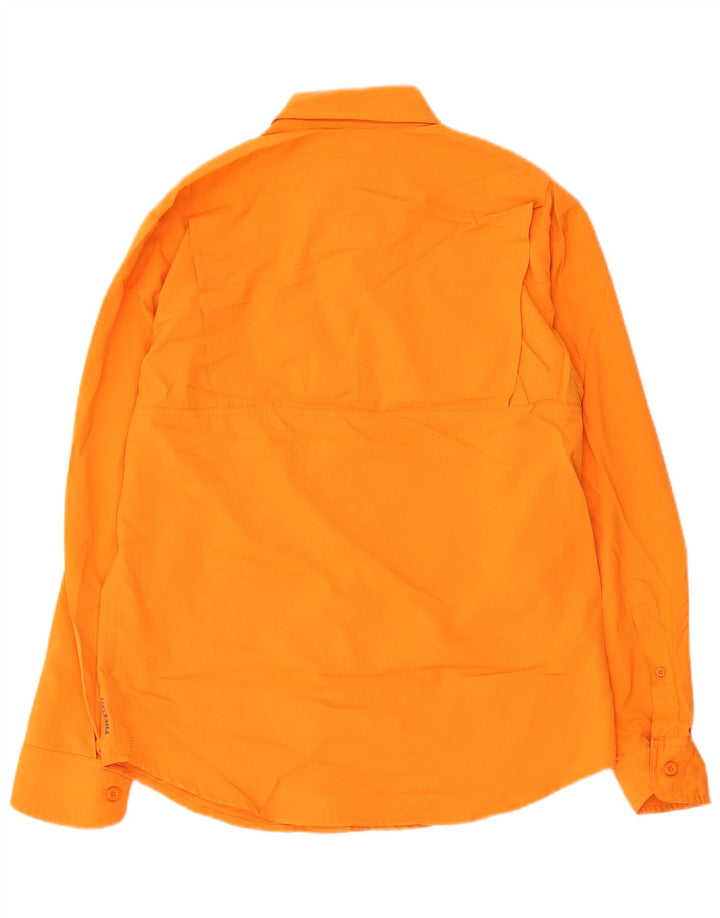 EDDIE BAUER Camisa Hombre Pequeña Naranja Poliéster