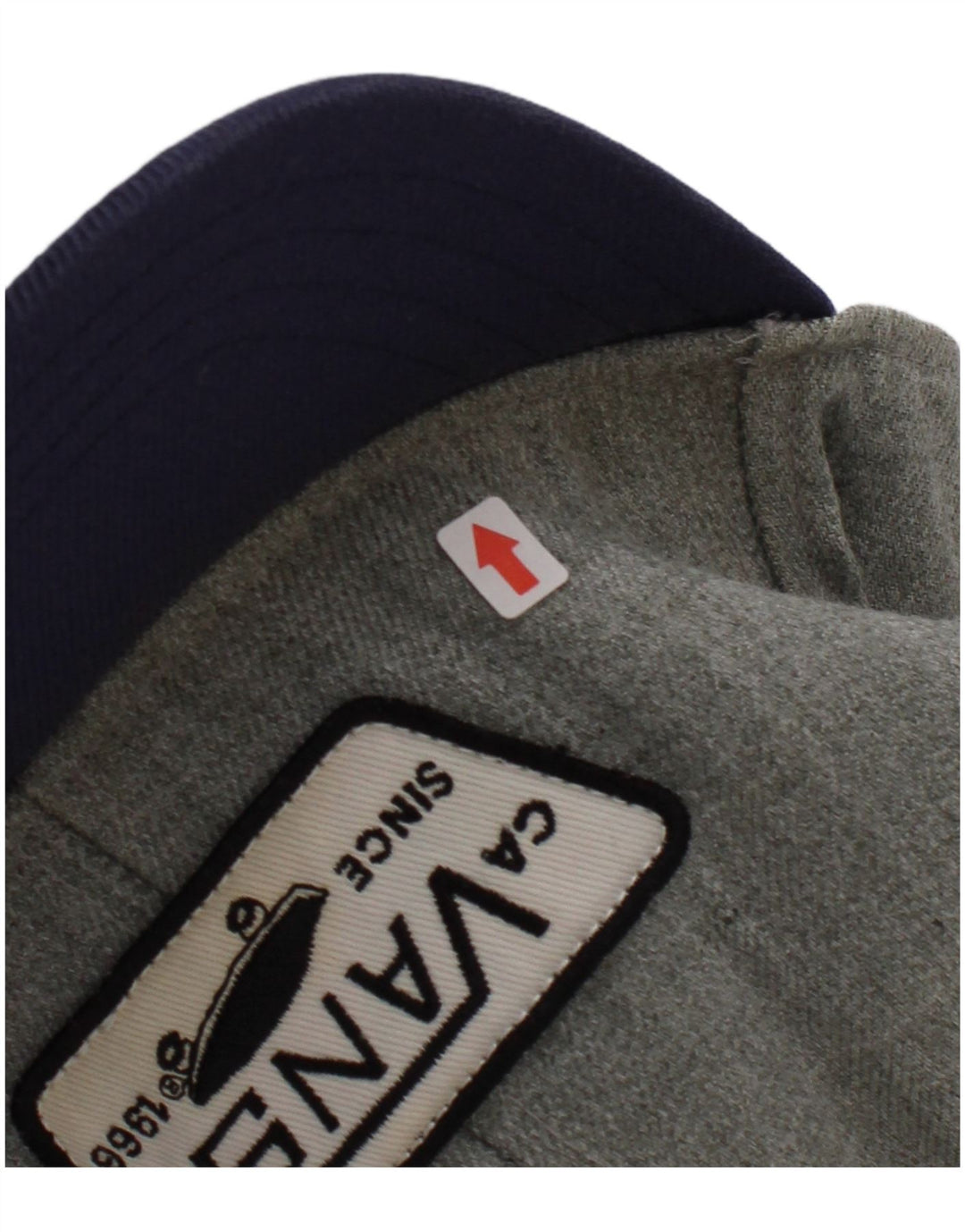 Gorra de béisbol con gráfico Vans para hombre Talla única Gris