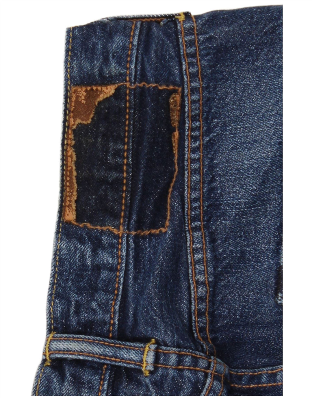 Vaqueros rectos Levi's para hombre W28 L32 Algodón azul marino