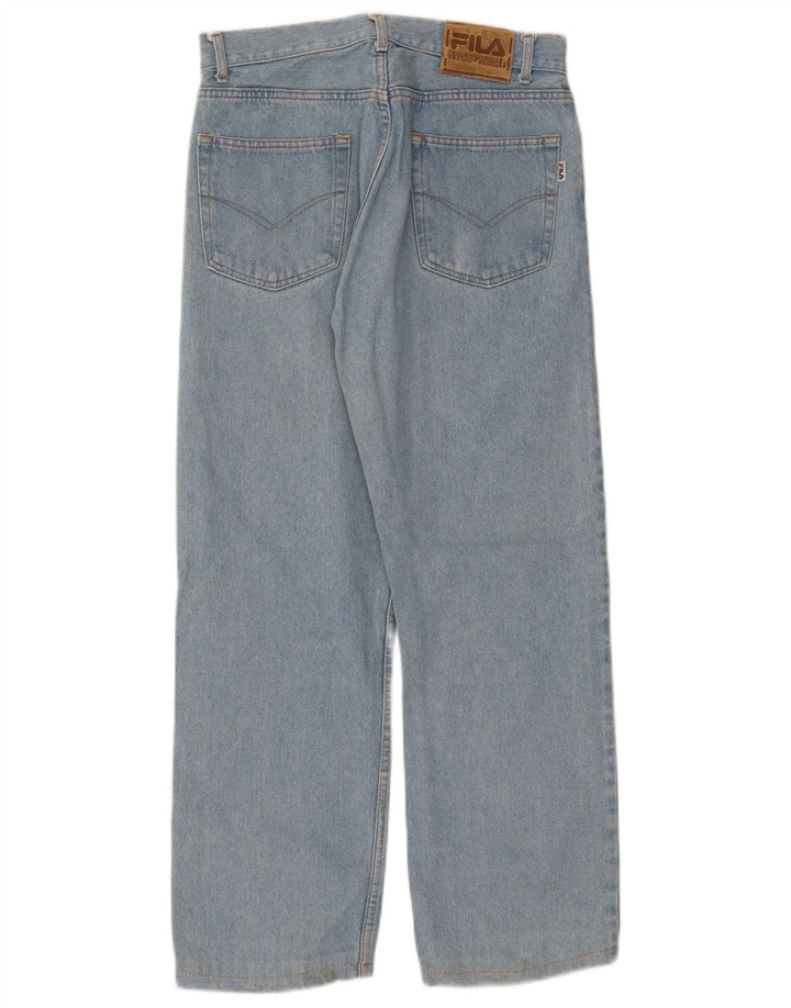 FILA Vaqueros rectos para hombre W30 L28 Azul
