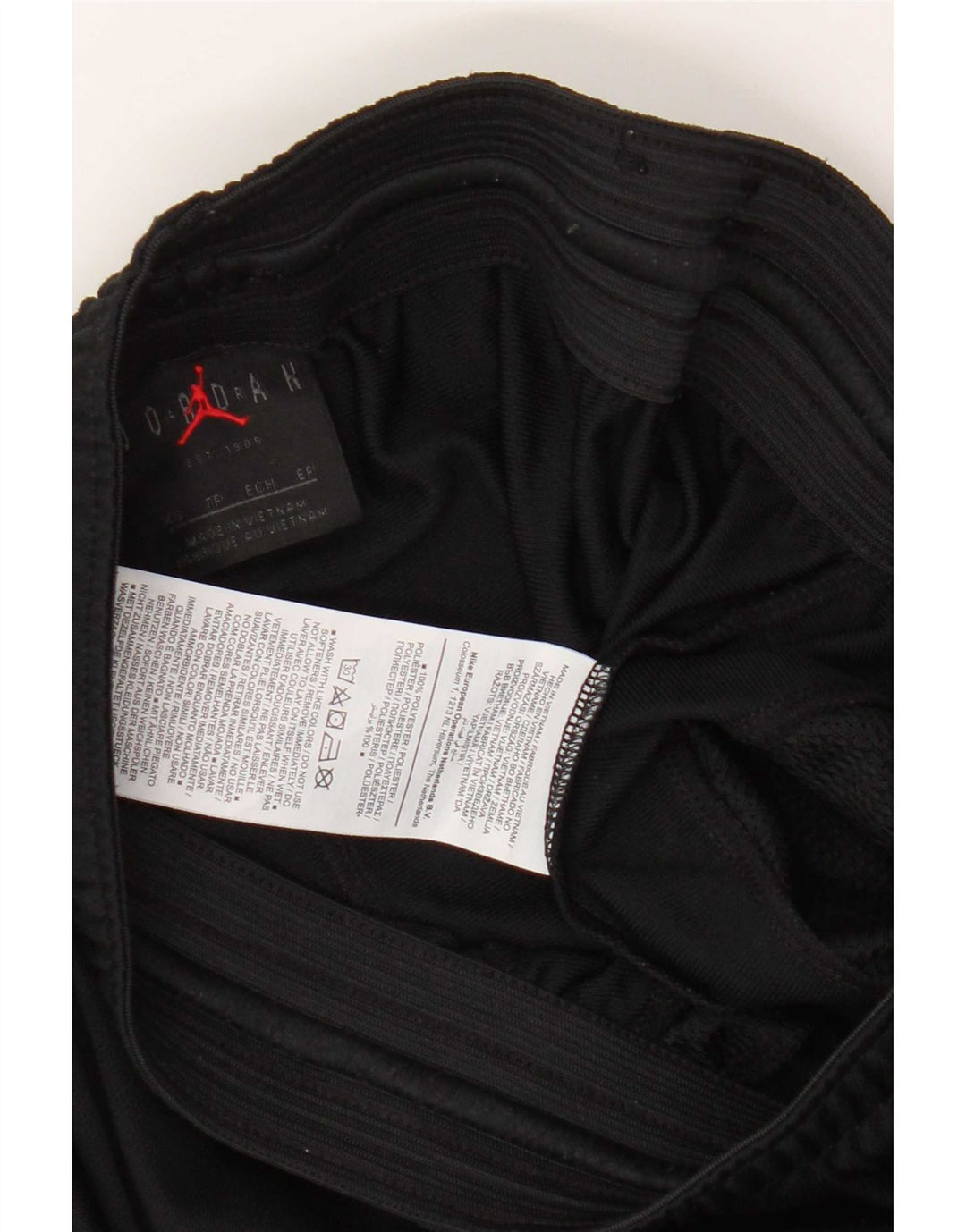 Jordan Pantalones De Chándal Dri Fit Para Hombre XS Negro Colorblock Poliéster