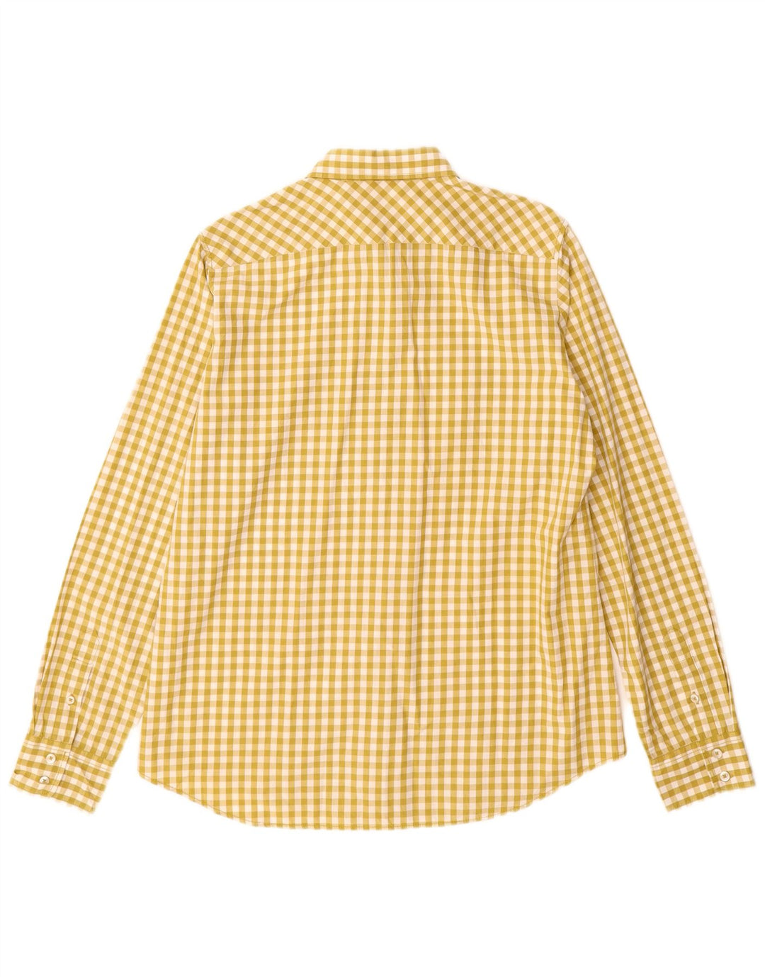 MARC O'POLO Camisa extragrande para mujer IT 40 Algodón a cuadros verde pequeño