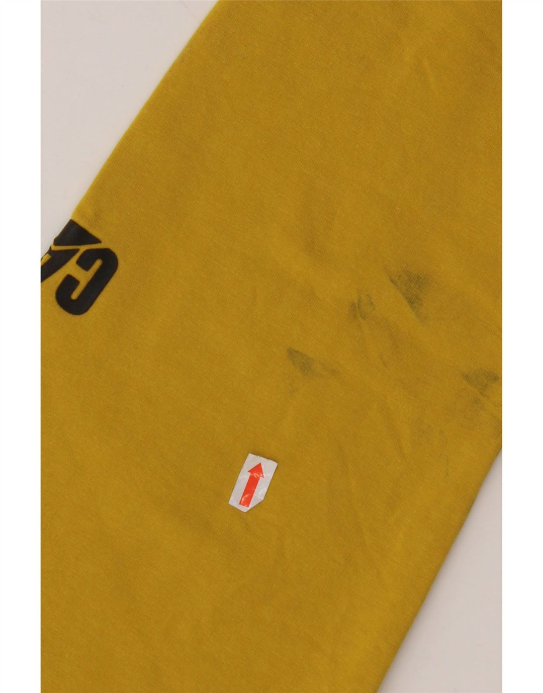 CAT Sudadera con estampado gráfico para niños 13-14 años Algodón con bloques de color amarillo
