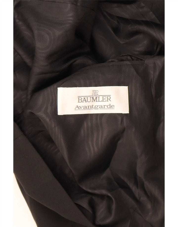 Baumler Chaqueta tipo blazer con doble botonadura para hombre UK 40 Large Black