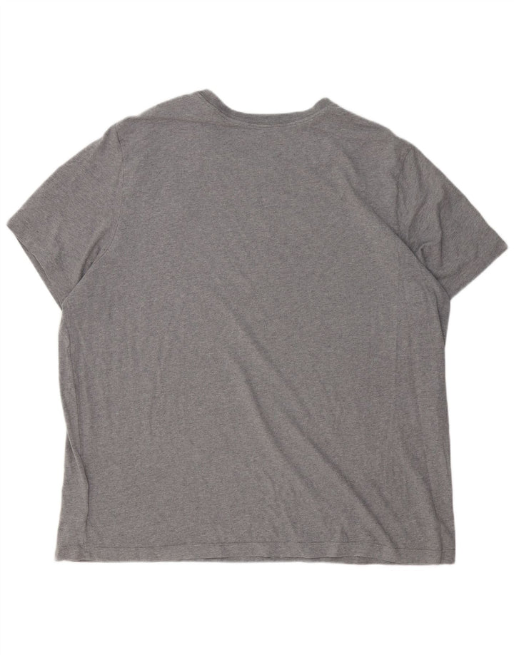 JORDAN Camiseta Hombre Top 3XL Gris Algodón