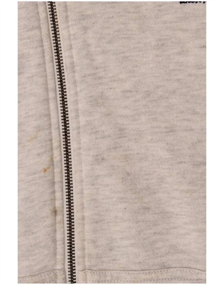 Superdry Hombre Sudadera Con Capucha Y Cremallera De Algodón Gris Medio