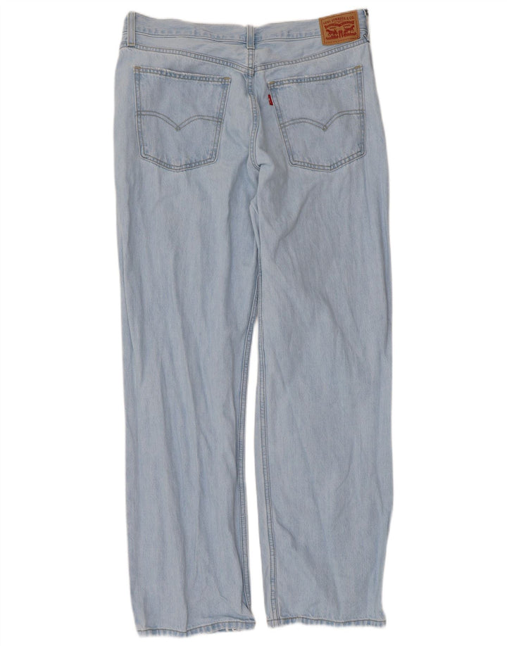 Vaqueros rectos desgastados para hombre Levi's W36 L30 Azul