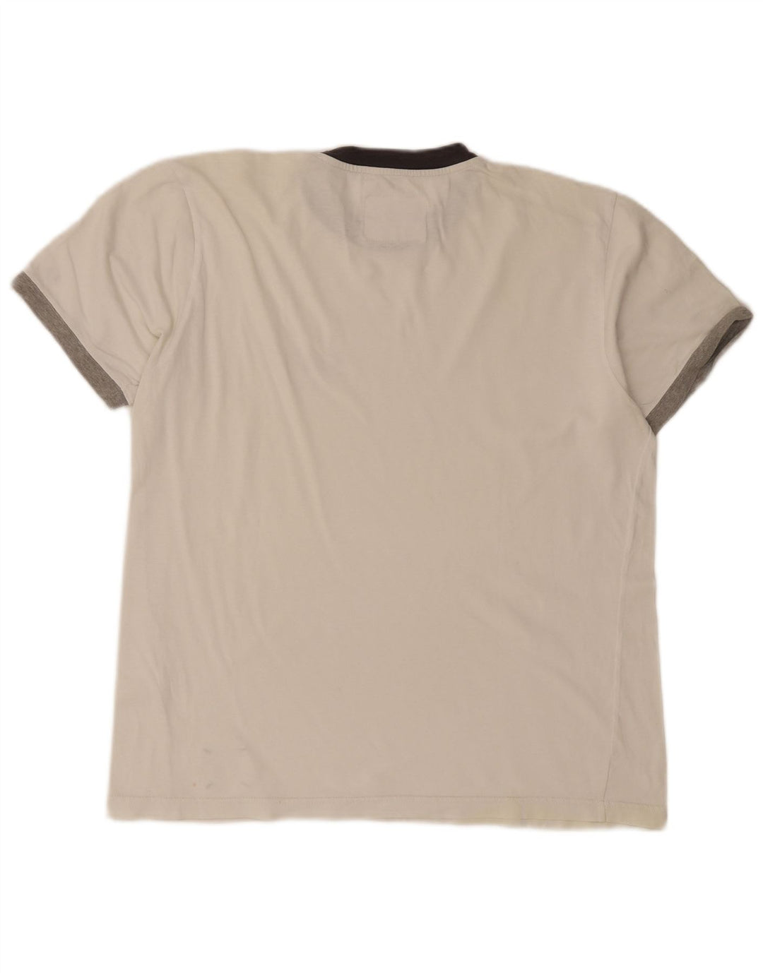 Champion Camiseta gráfica para hombre Top XL Blanco Colorblock