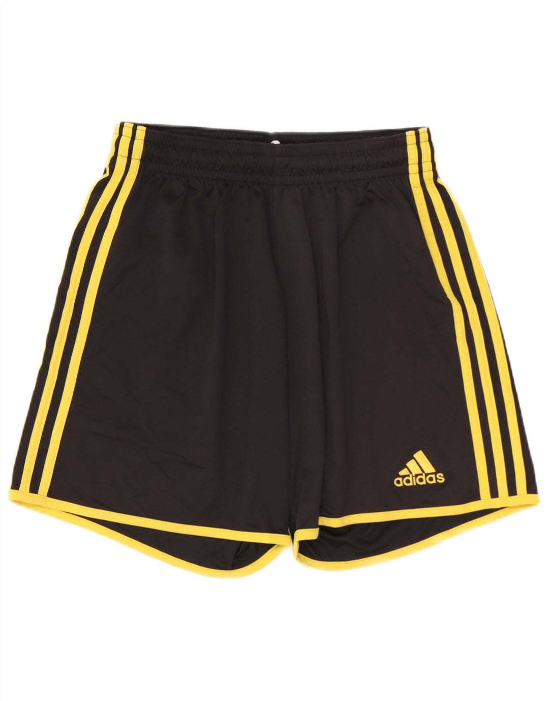ADIDAS Pantalones cortos deportivos Climalite para niños 11-12 años Mediano Negro Poliéster