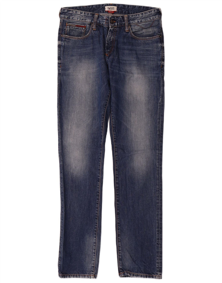 Tommy Hilfiger Vaqueros Slim para Hombre W30 L32 Algodón Azul