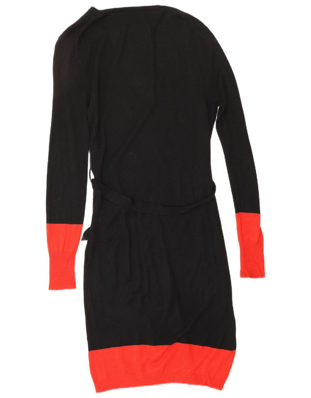 ALEXANDER MCQUEEN Vestido tipo jersey para mujer IT 42 Diseñador de viscosa negro mediano