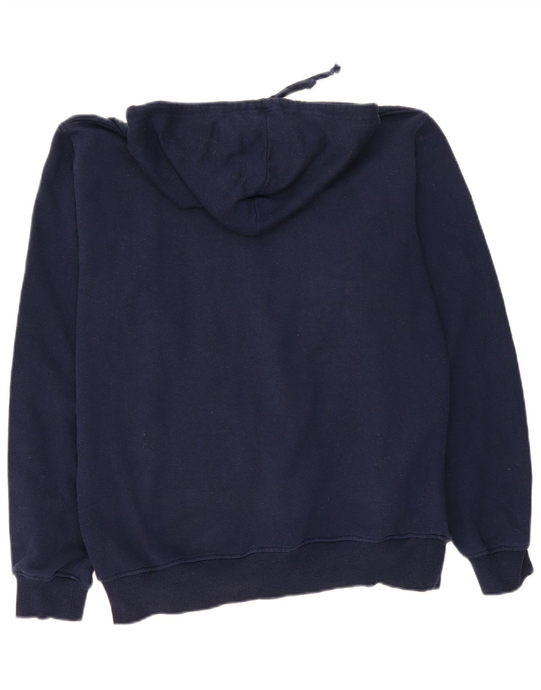 FILA Jersey con capucha gráfica para hombre, tamaño grande, algodón azul marino