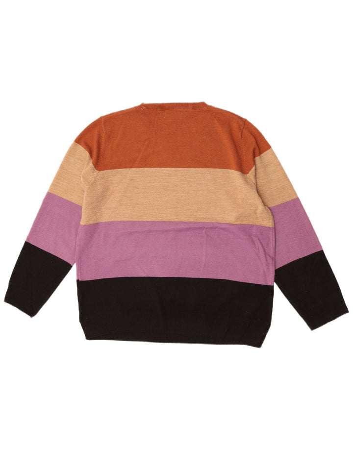 Marks & Spencer Suéter de Cuello Redondo para Mujer UK 46 Grande Multicolor