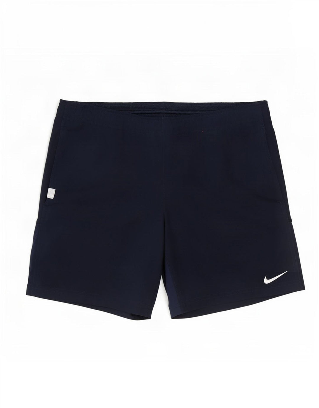 Nike Dri Fit - Pantalones cortos deportivos para hombre, talla pequeña, poliéster, color azul marino